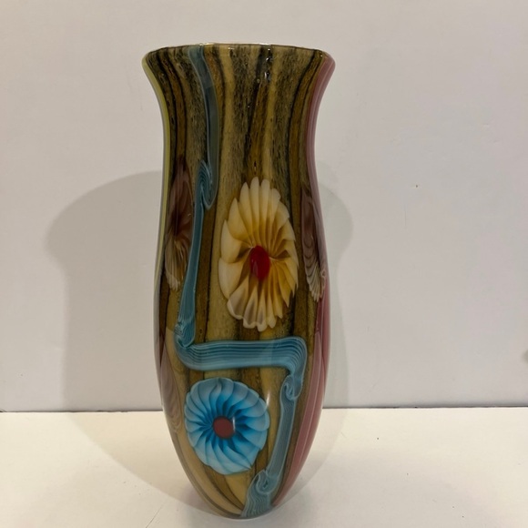 Murano Art Glass Vase Large 15